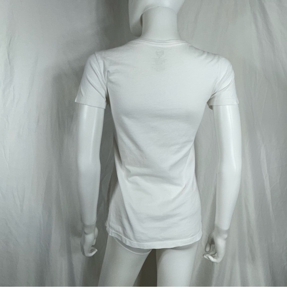 Disney Stars & Stripes Mini Mouse Fitted Short Sleeve Tee - Picture 5 of 6